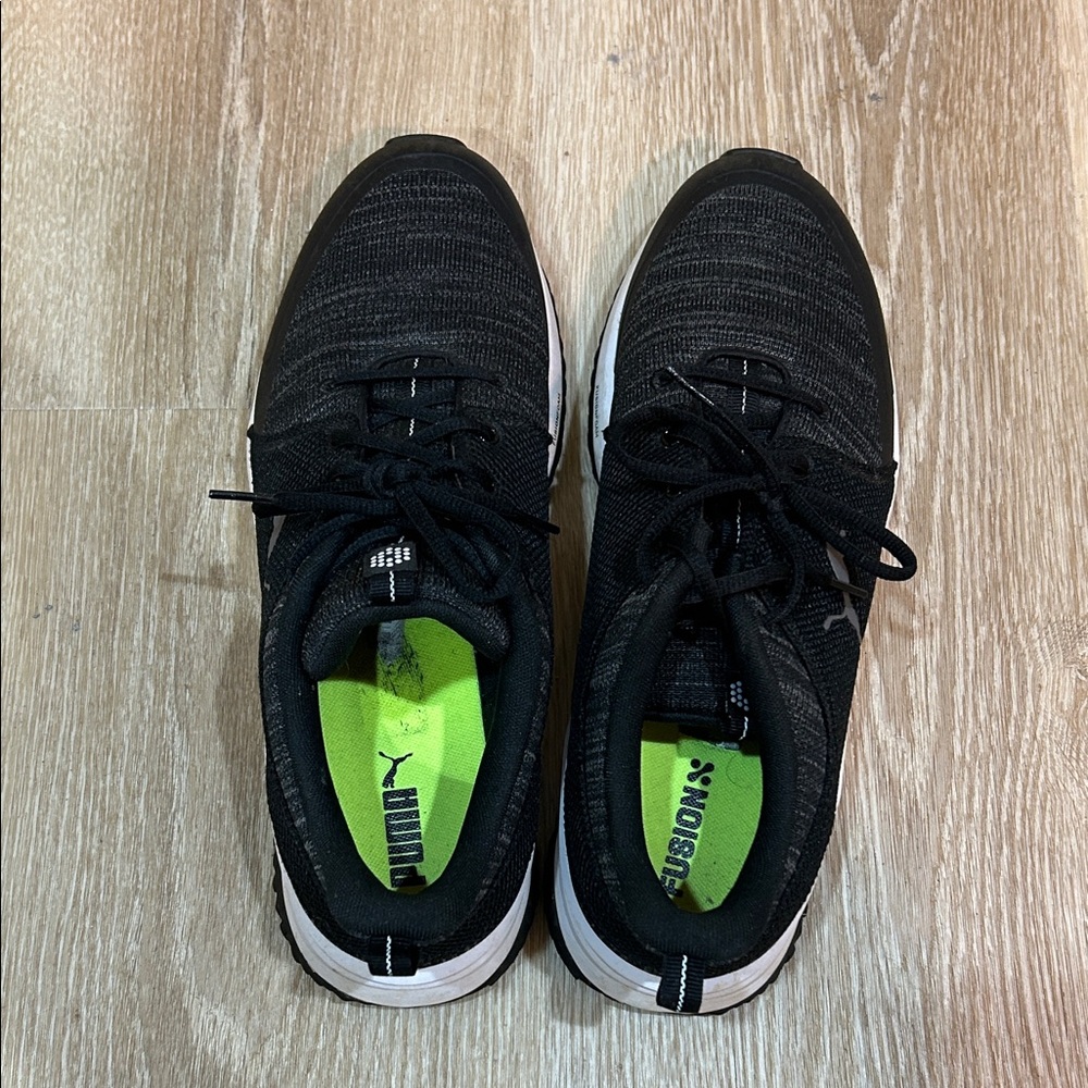Puma Men's Black Spikeless Golf Shoes
